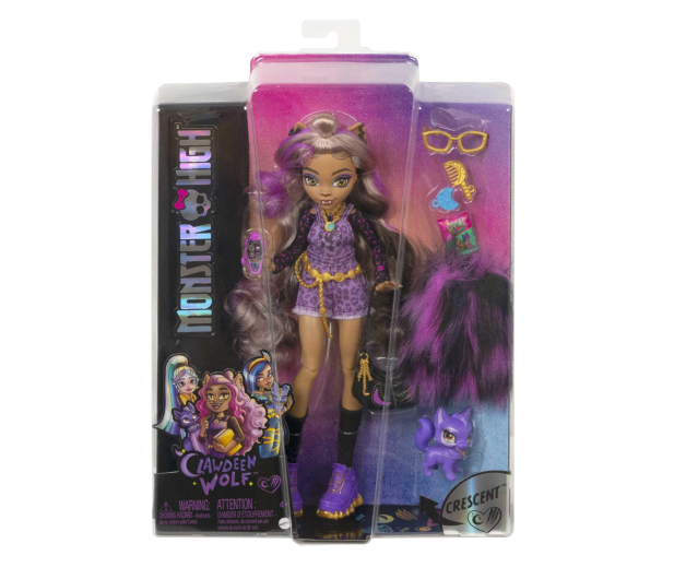 Mattel Monster High Clawdeen Wolf Lalka podstawowa - 1164017 - zdjęcie 5